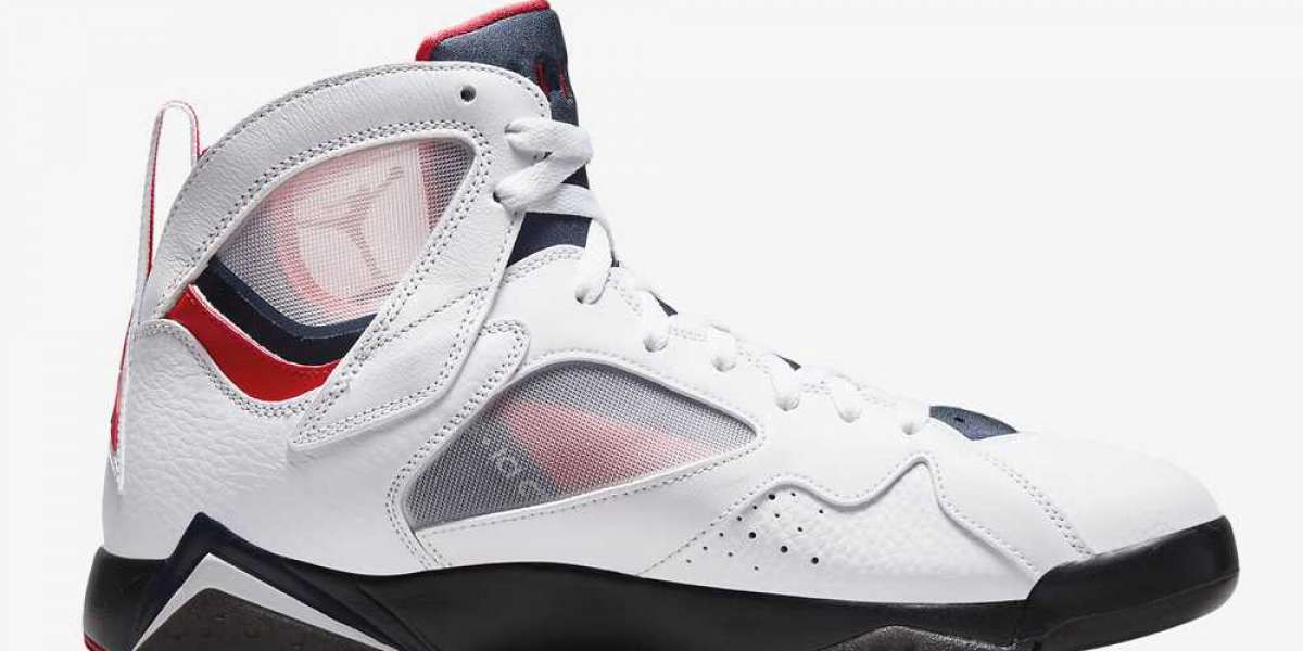 Hot Sale 2021 PSG Air Jordan 7 White College Navy CZ0789-105