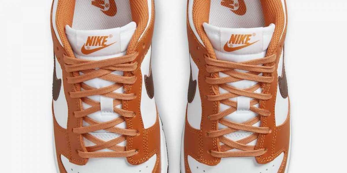 New Nike Dunk Low Reverse Mesa Orange DQ4697-800 light luxury blessing!