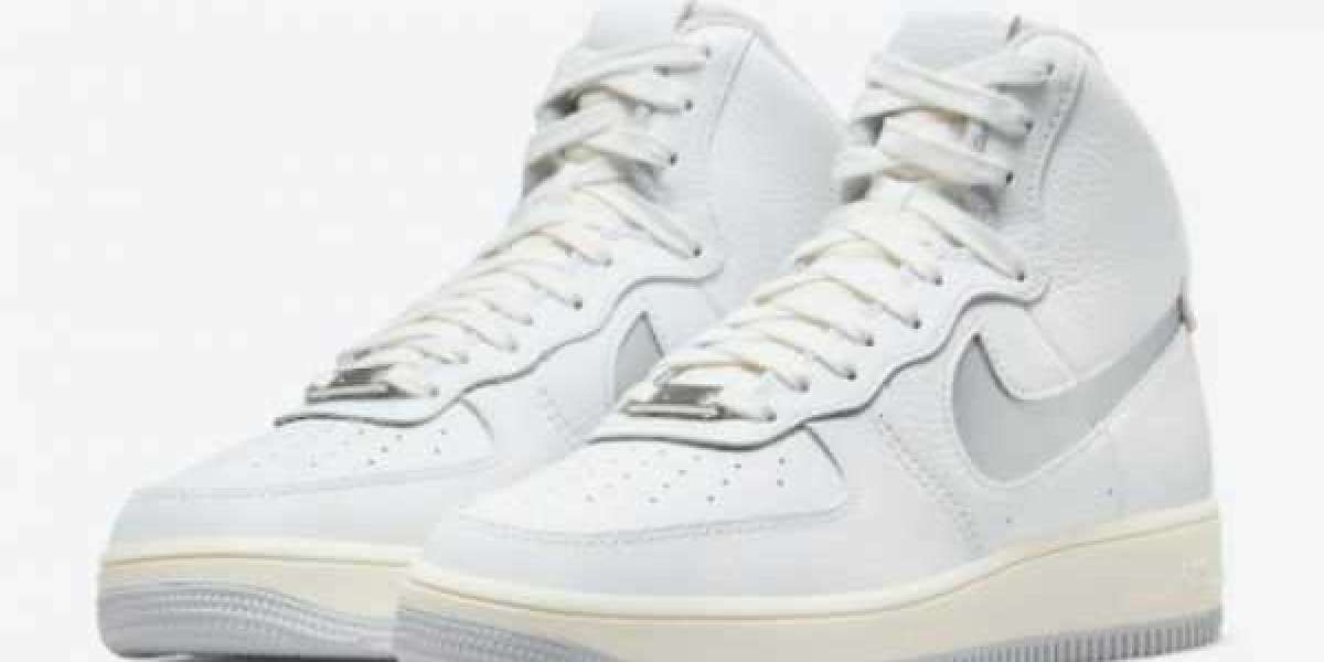 Nike Air Force 1 Strapless “Light Smoke Grey” Light Smoke Grey-Summit White DC3590-101