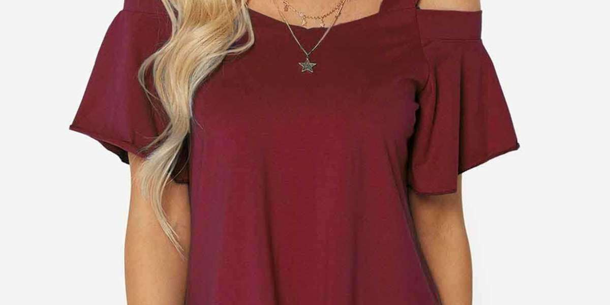 Round Neck Grid Hollow Short Sleeve Grid T-Shirts