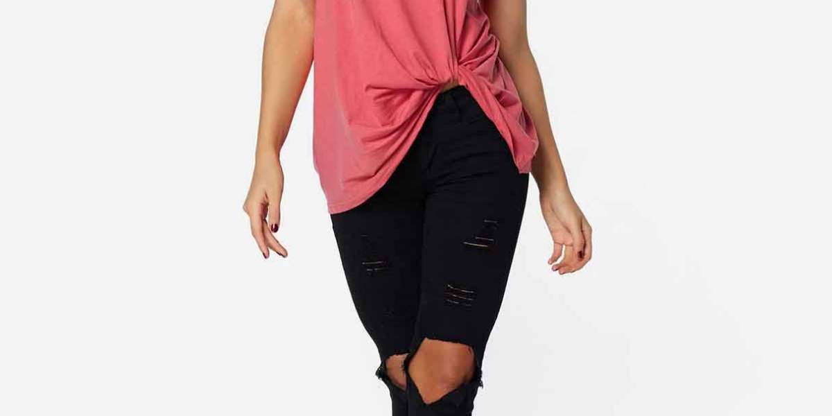 Scoop Neck Plain Lace Sleeveless Tank Top