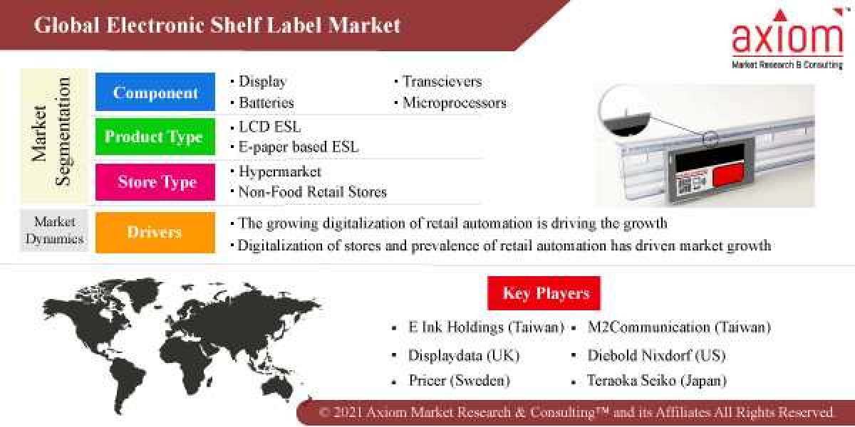 Electronic Shelf Label Market Share, Trend Analysis & Forecast, 2019 – 2028