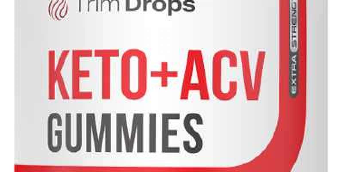 2022#1 Trim Drops Keto ACV Gummies - 100% Original & Effective