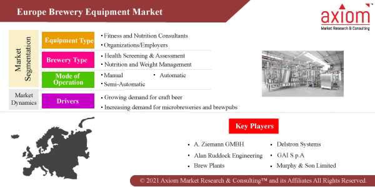 Europe Brewery Equipment Market Share, Trend Analysis & Forecast, 2019 – 2028
