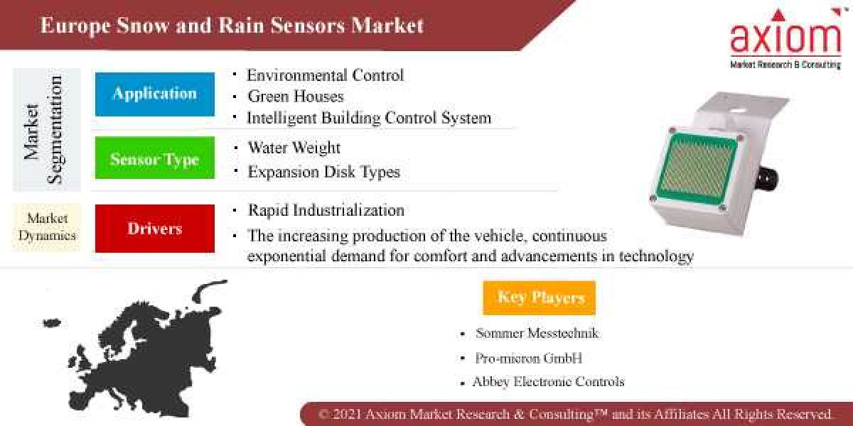 Europe Snow and Rain Sensors Market Share, Trend Analysis & Forecast, 2019 – 2028