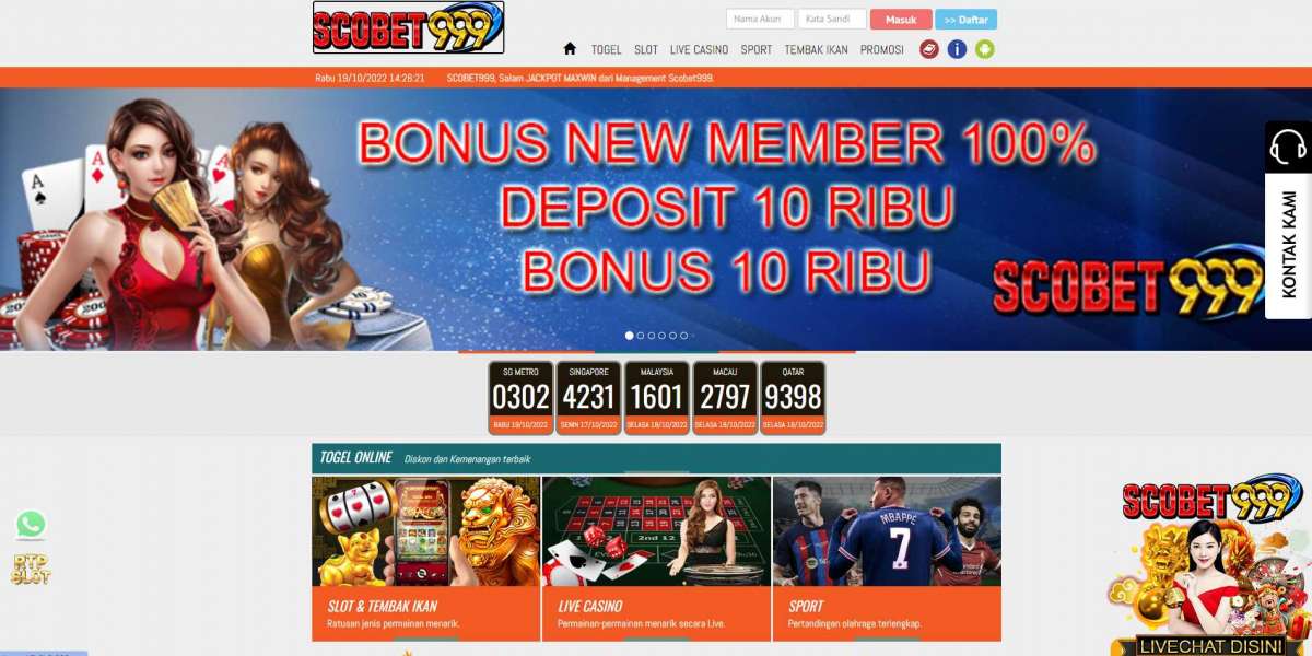 Scobet999 Main Kasino Online Terpercaya