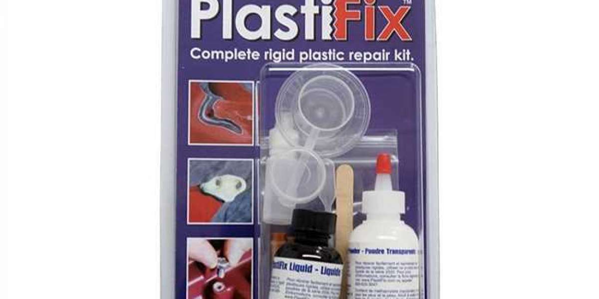 Polyvance 2504 PlastiFix Kit, Clear