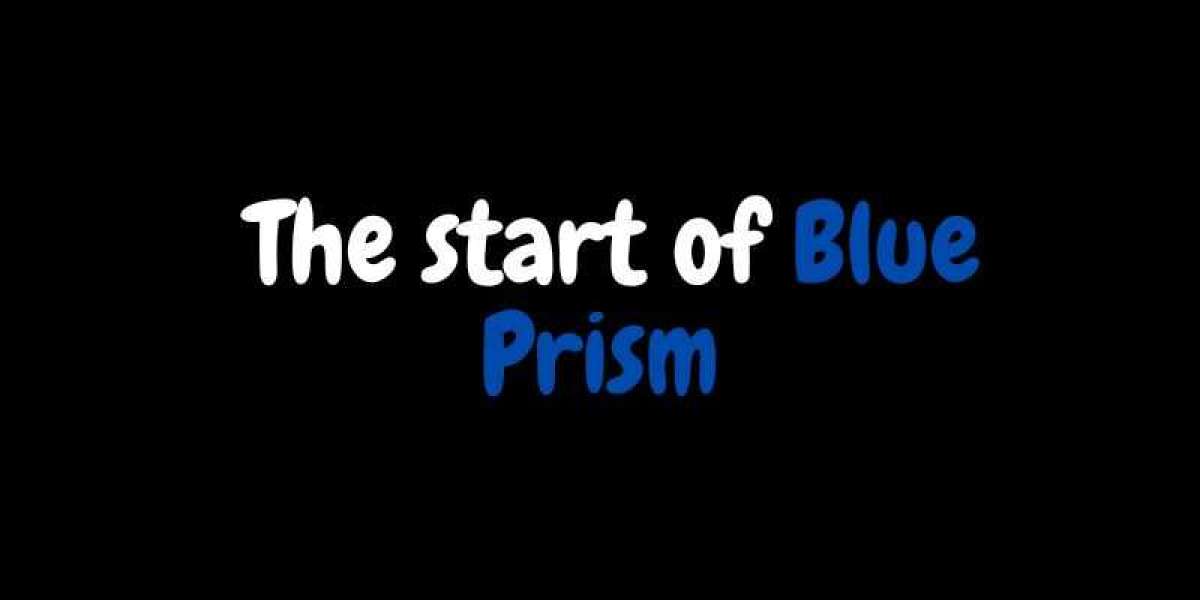  The start of Blue Prism