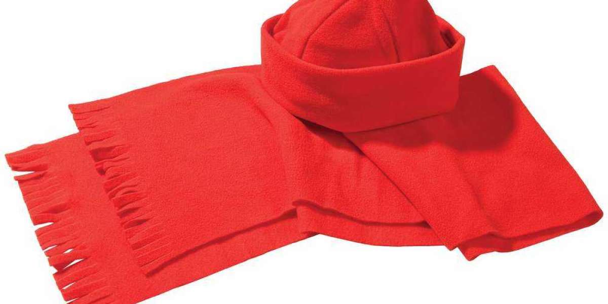 Warm Red Cashmere Scarf For Women