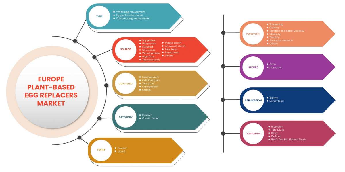 Europe Plant-Based Egg Replacers Market Applications, Products, Share, Growth, Insights and Forecasts Report 2029