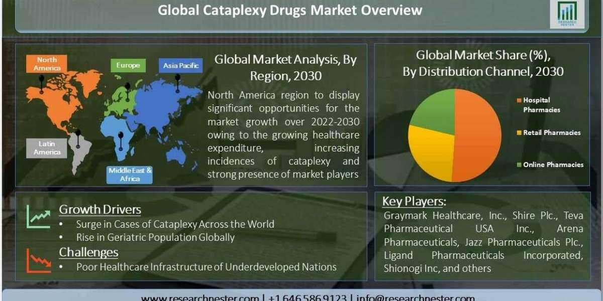 Cataplexy Drugs Market Growth to Gain Impetus by a Notable CAGR Throughout 2022 – 2030