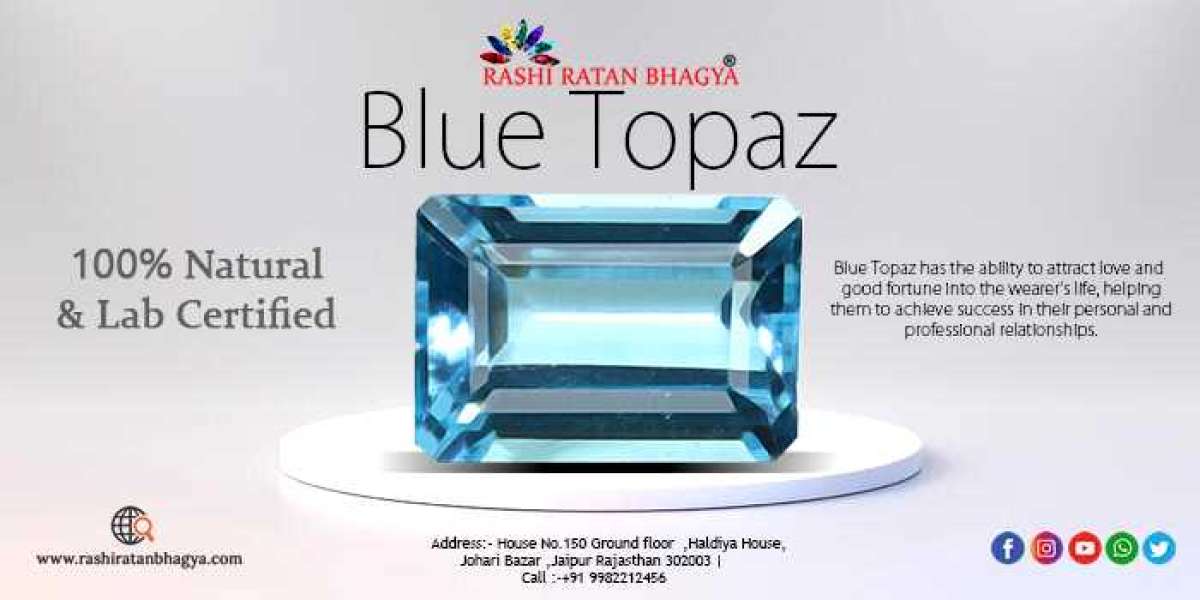 Get Natural Blue Topaz Online at Best Price in India