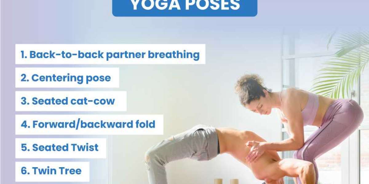 5 Relaxing Couple Yoga Poses To Do Together at Home