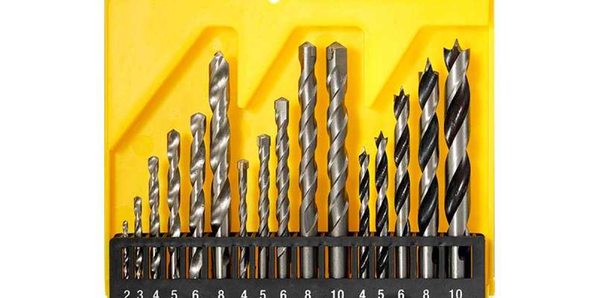 16 PIECE MIXED DRILL BIT SET