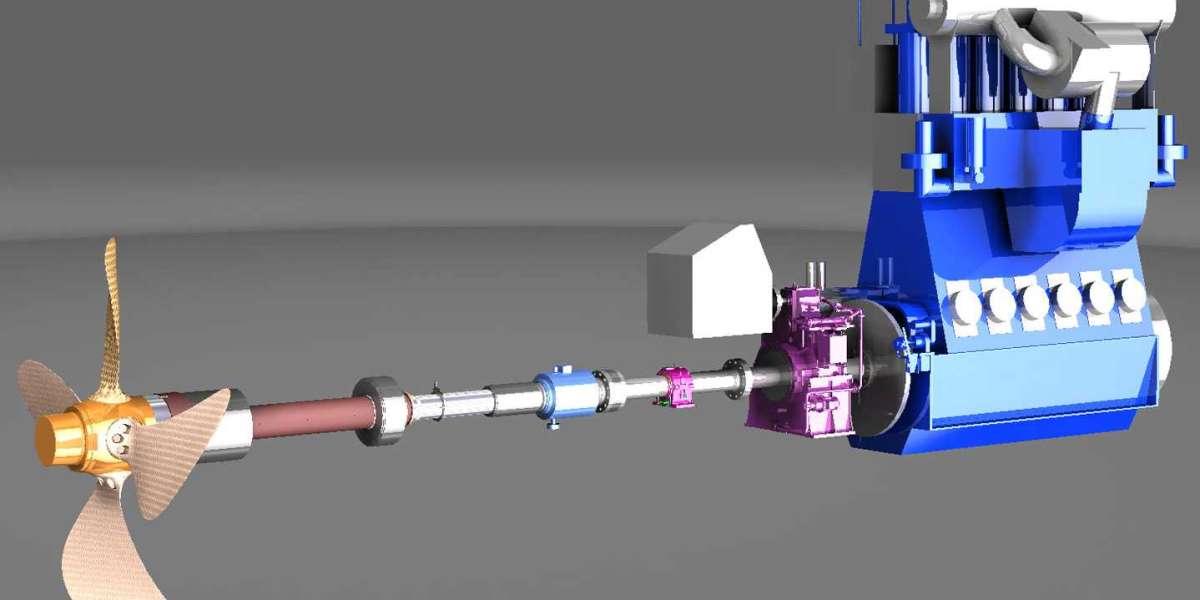 Marine Propulsion Engine Now Commonly Used As A Prime Mover On Modern Commerce Ships