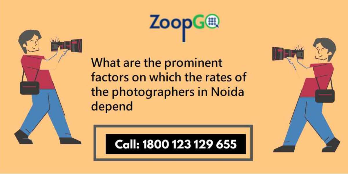 What are the prominent factors on which the rates of the photographers in Noida depend?