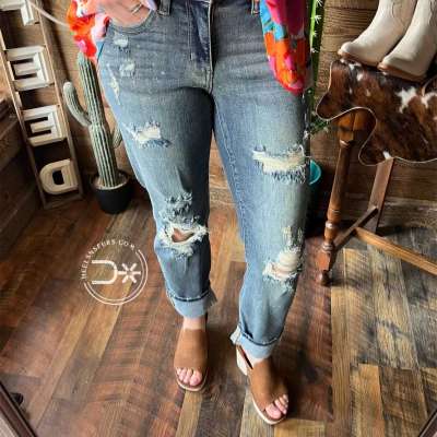 Judy Blue Cuff Jeans Profile Picture