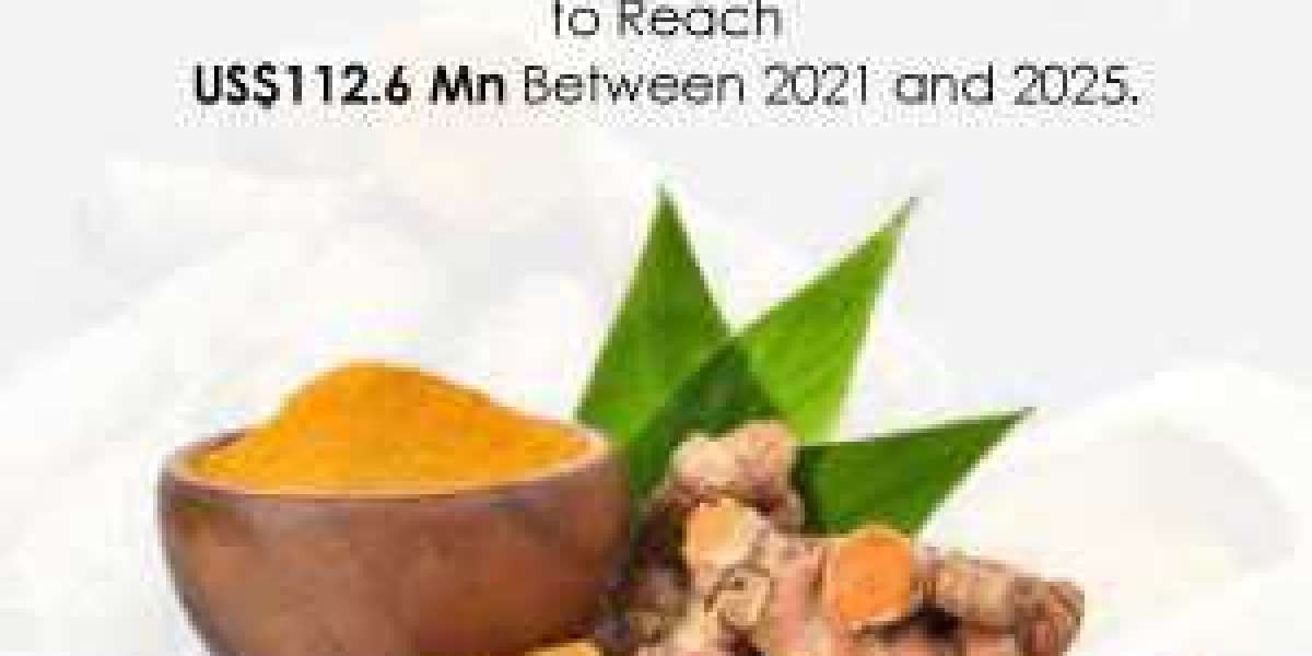 Curcumin Market Will be Worth US$112.5 Mn by the End of 2025