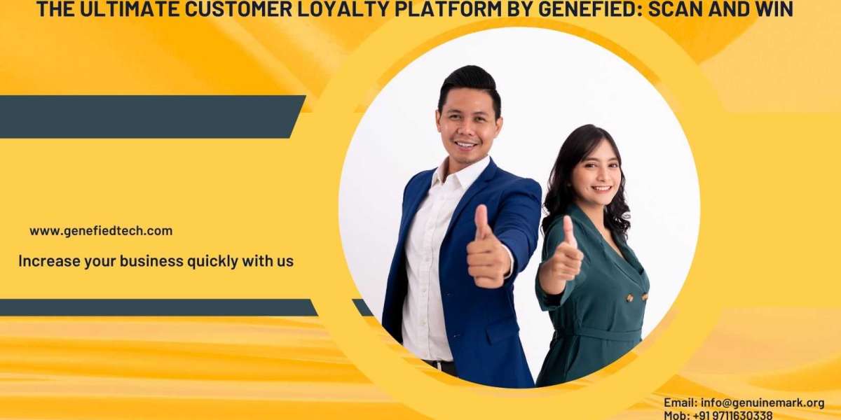 The Ultimate Customer Loyalty Platform by Genefied: SCAN AND WIN