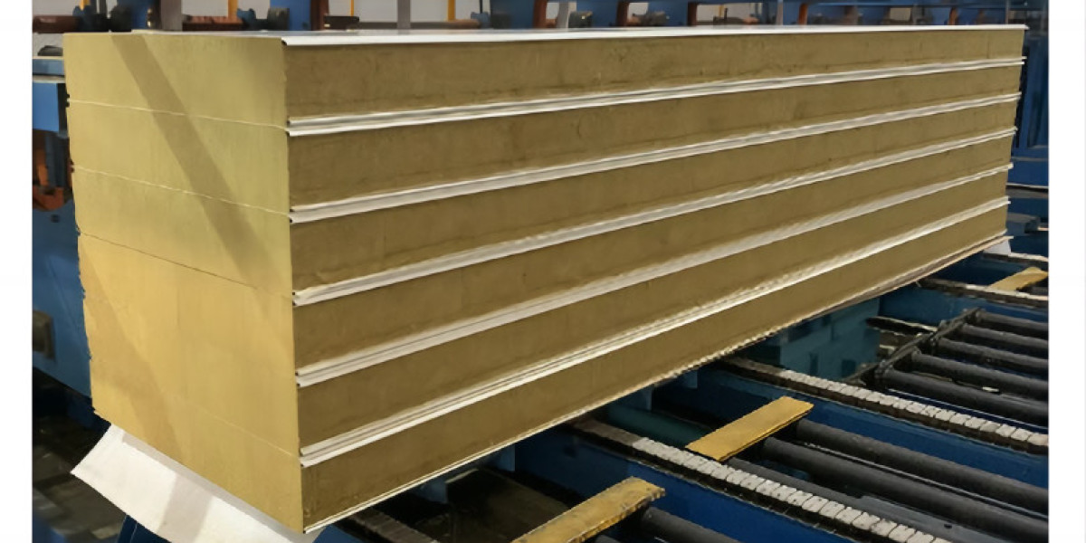 Pure rock wool cold storage panel