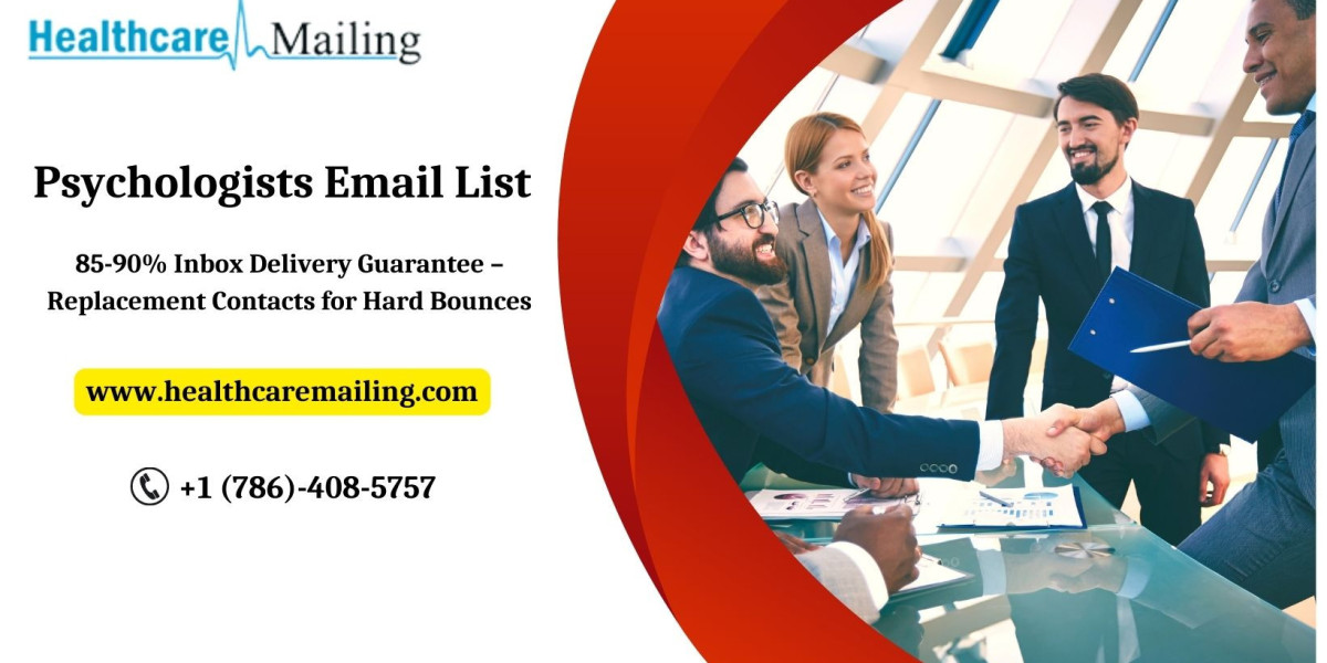 What can I achieve by purchasing a Psychologist email list?