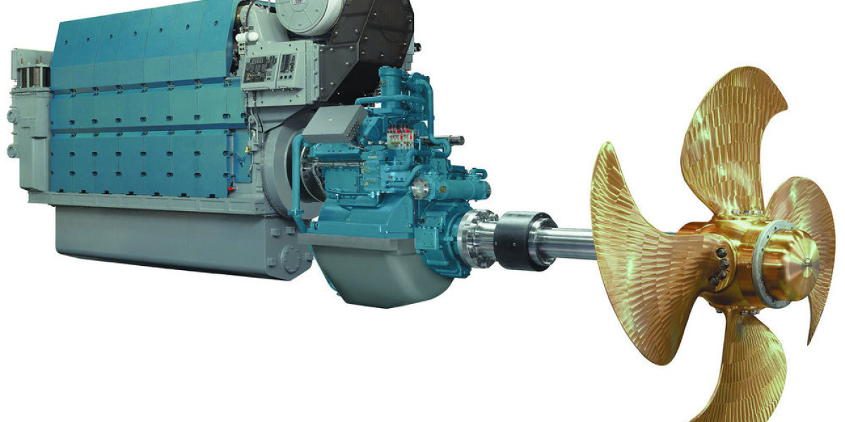Marine Propulsion Engine Used In Passenger Vessels, And Military Vessels