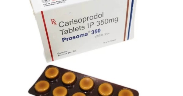 Soma 350mg Treat Short-Term Muscle Pain & Discomfort, Uses