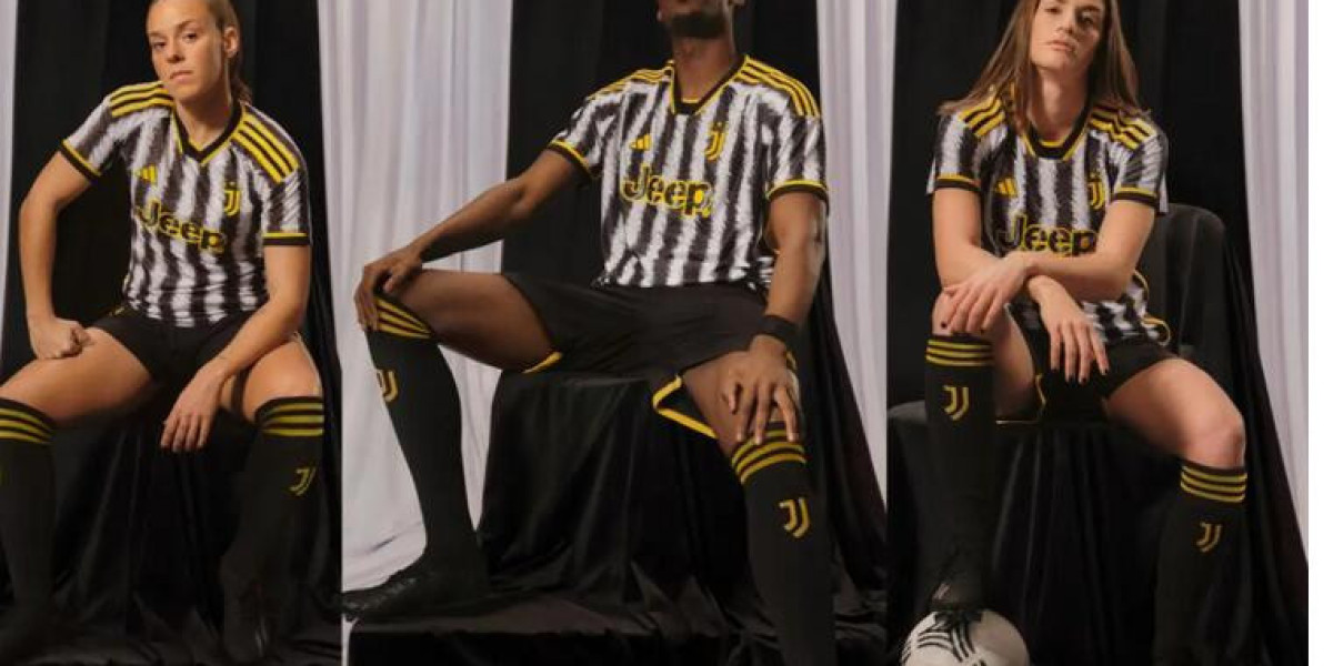 Poceni nogometni dresi Juventus 2023/24 adidas Home Kit