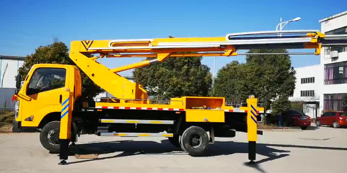 Safety First: How Aerial Work Platform (AWP) Trucks Ensure Worker Security