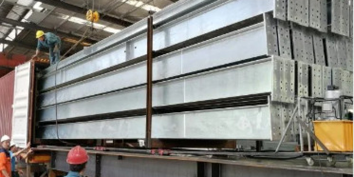 What are the advantages of British standard steel structural parts compared with other materials?