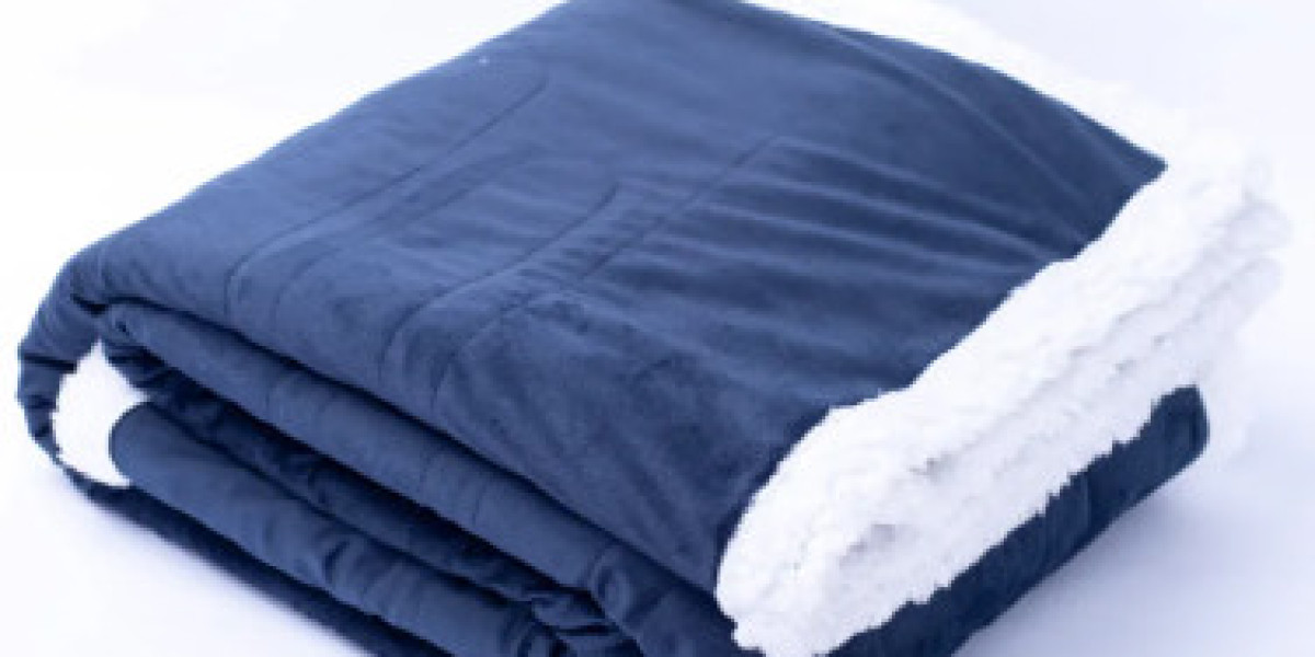 Cozy up with Crystal Velvet Polyester Sherpa Electric Blanket