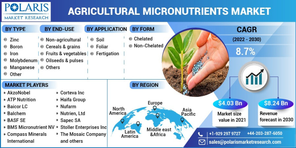 Agricultural Micronutrients Market Size, Industry, Regions, Opportunities And Forecast By 2032