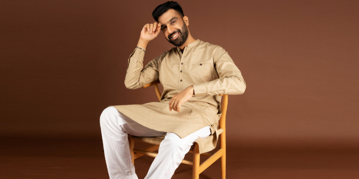 Poetry and Grammar: Redefining Men's Ethnic Wear with Style and Sophistication