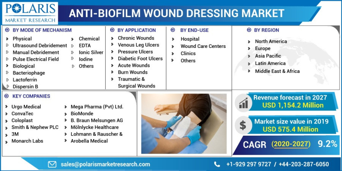 Anti-Biofim Wound Dressing Market Scope and Overview: Growth, Opportunities, Key Players & Forecast Outlook 2032