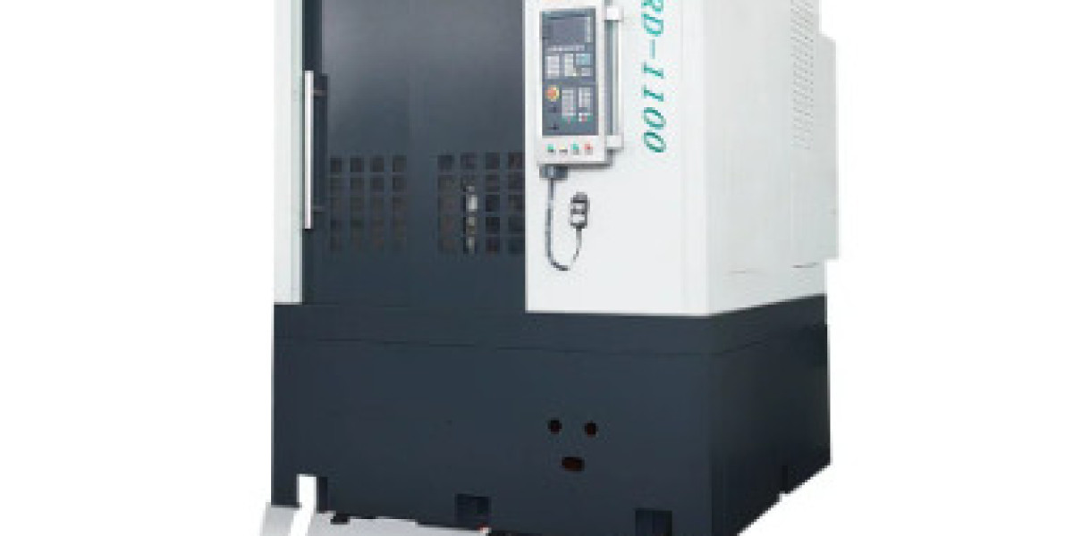 How does a CNC vertical lathe improve precision and accuracy in machining operations?