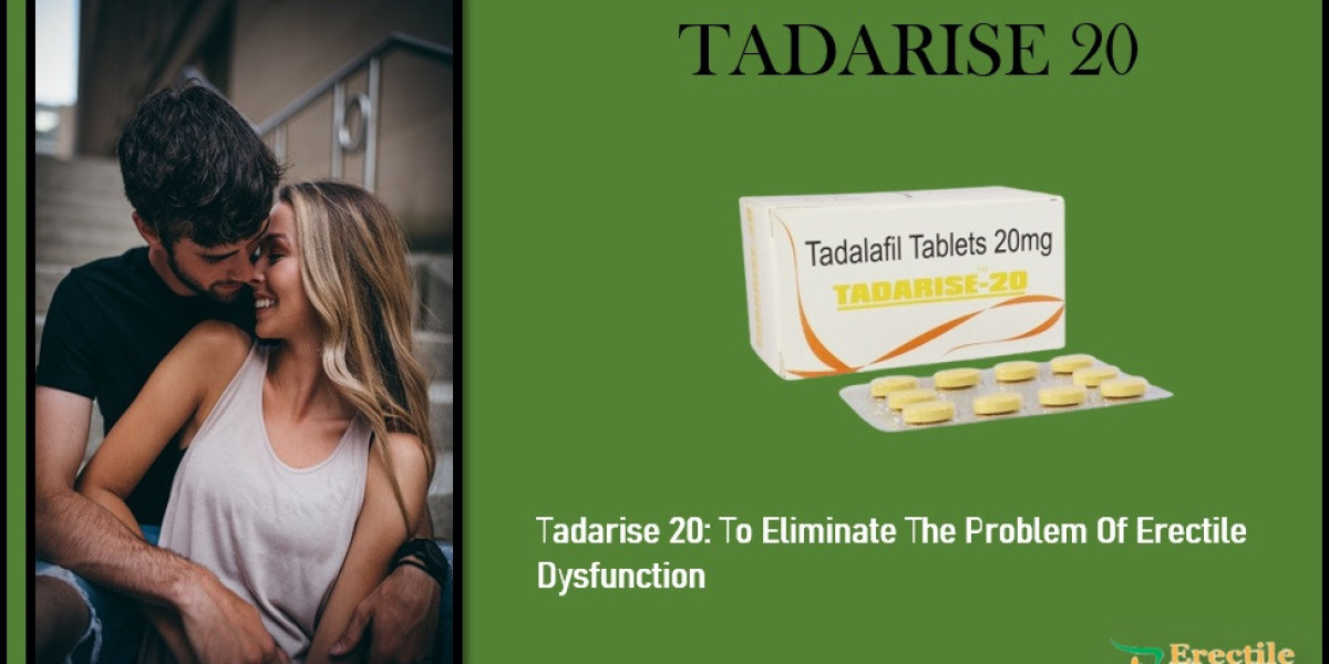Tadarise 20 | Tadalafil Medicine | It’s Uses | 10%