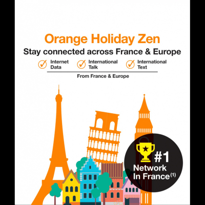 Orange Holiday Zen eSIM For International Travel Profile Picture