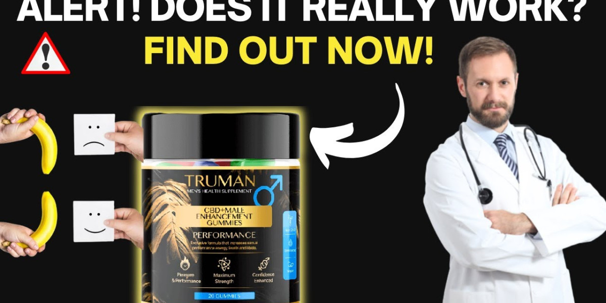 Trueman Male Enhancement Gummies Spend Your Night Day With Full Power