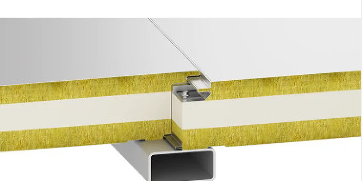 Mixed rock wool cold storage panel