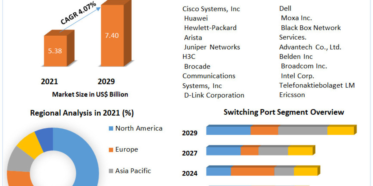 Global Ethernet Switch Market: Regional Analysis and Outlook 2029