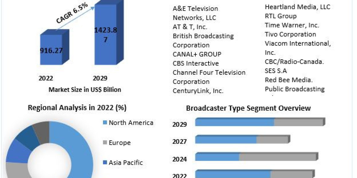 Television Broadcasting Service Market Share, Growth, Industry Segmentation, Analysis and Forecast 2029