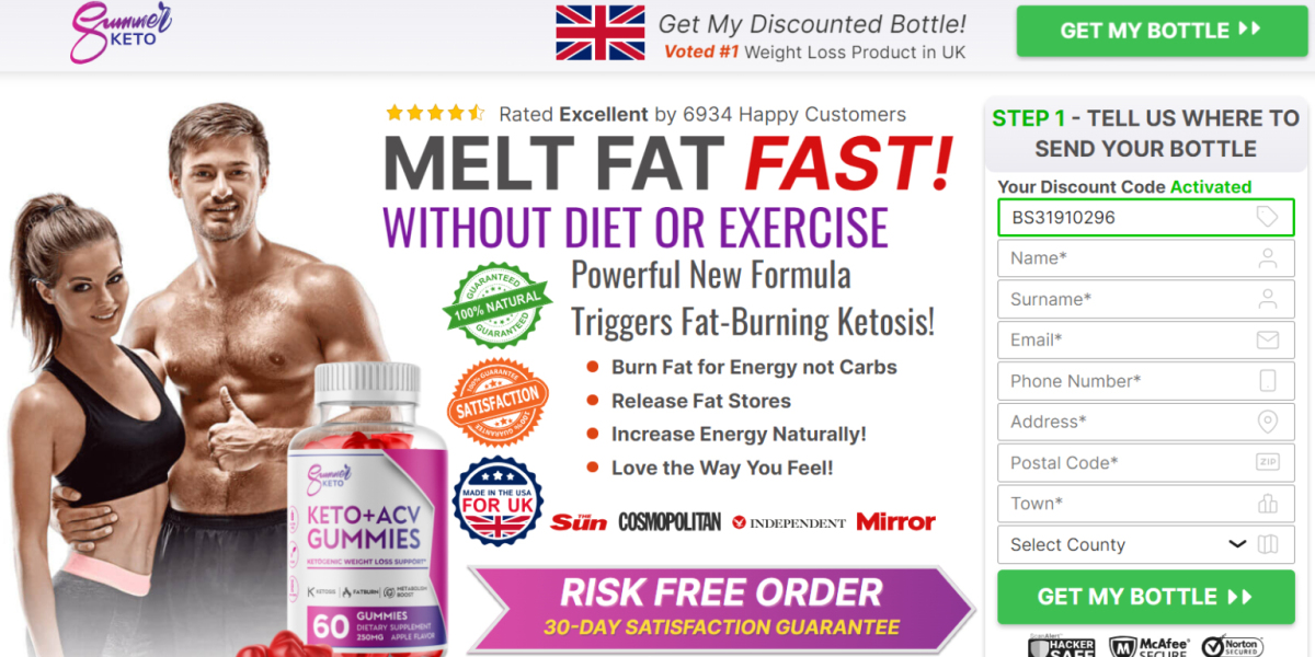 Summer Keto ACV Gummies United Kingdom Reviews, Work and Where To Buy?