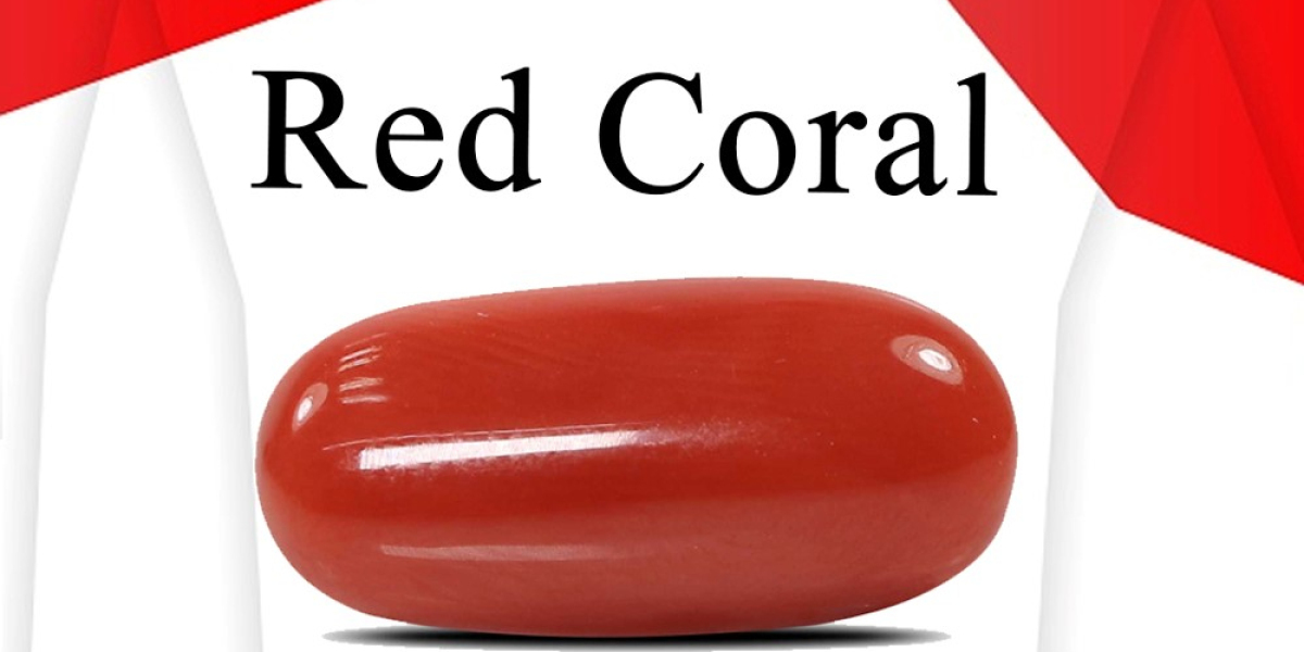 Shop original red coral gemstone in India