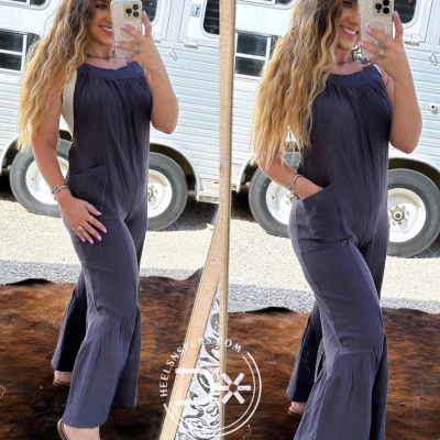 Megan Charcoal Jumpsuit Profile Picture