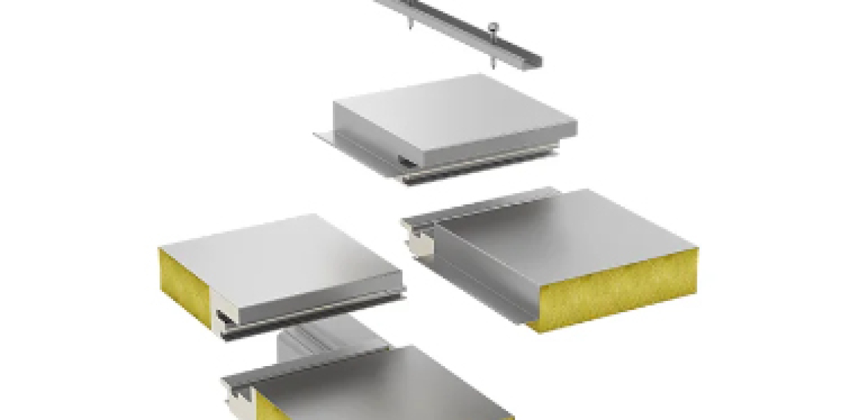 Lossless folding four tongue-and-groove sandwich panel