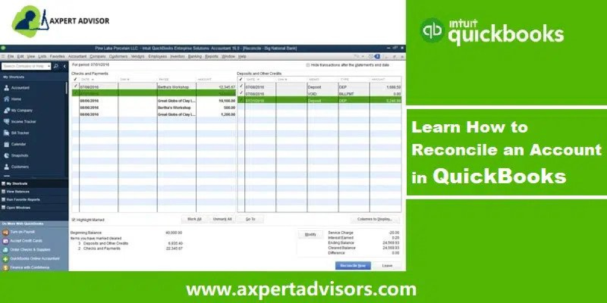 How To Reconcile an Account in QuickBooks Online?