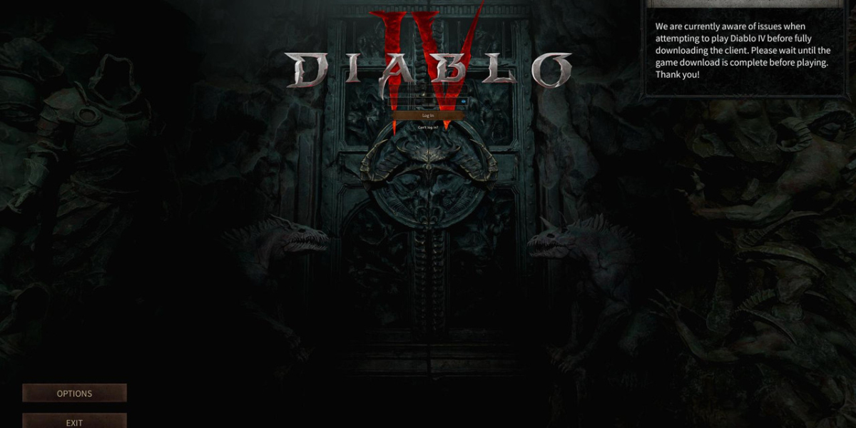 Diablo Immortal occasionally truely stop