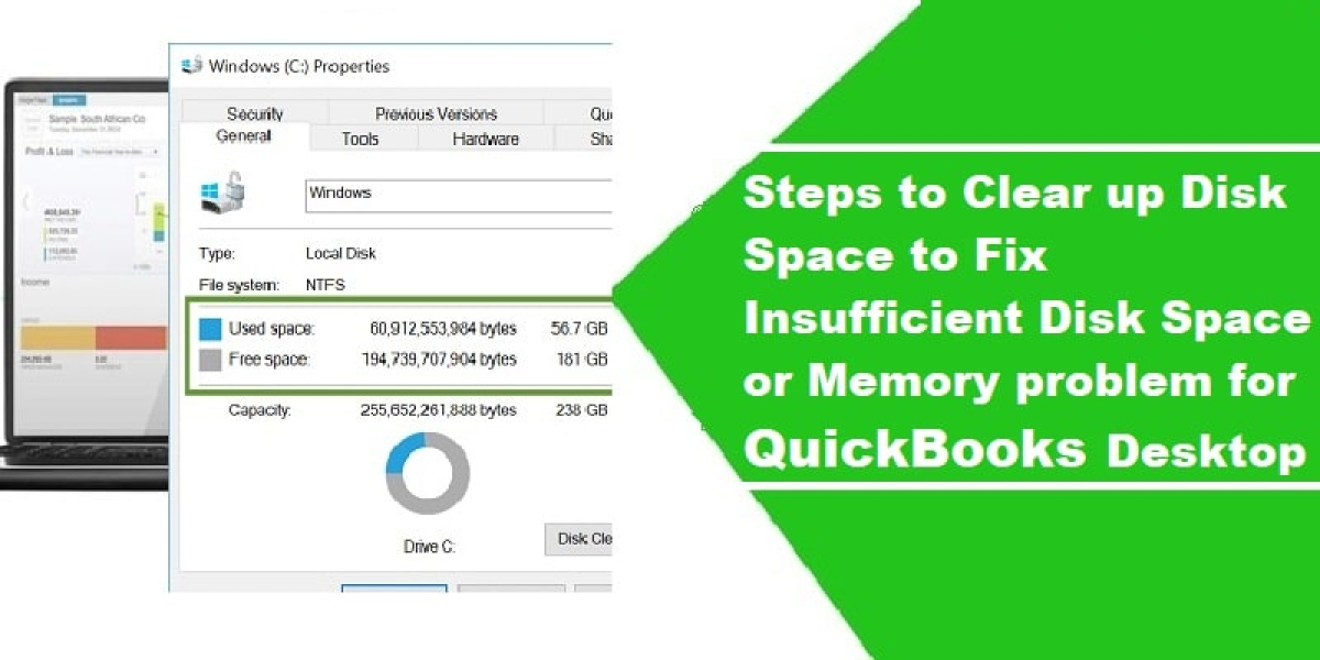 Fix there is not enough space on QuickBooks Desktop