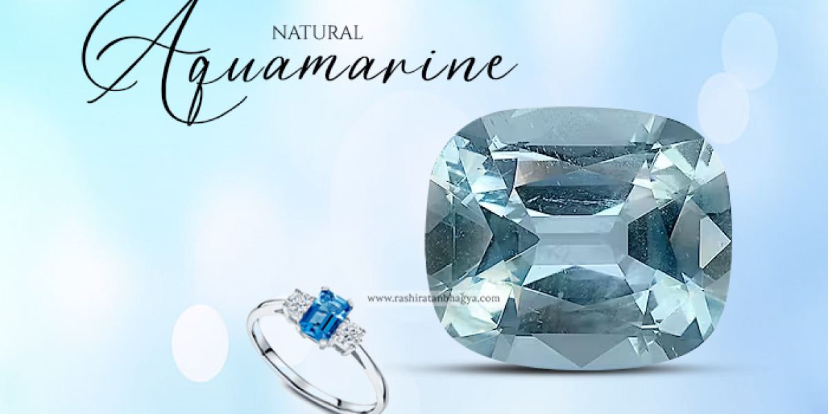 Get Natural Aquamarine Stone Online At Rashi Ratan Bhagya